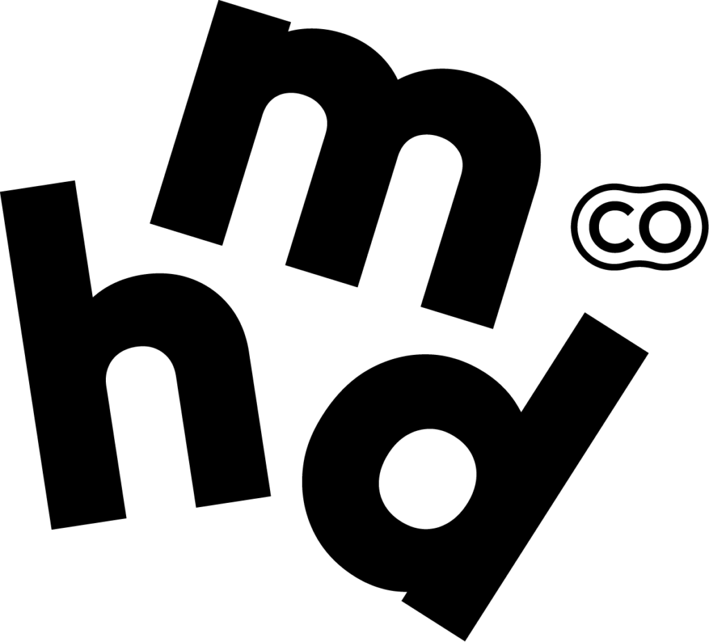 logo de hmd communication, les 3 lettres en minuscules